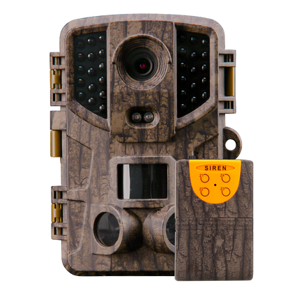 Caméra de chasse Coolife SV-TCL avec alarme, portée d'alarme 400 mètres et vision nocturne
