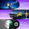 Telescope for Adults Astronomy,90mm Aperture 700mm Refractor Telescopes for Beginners,Fully Multi-Coated Optics with AZ Mount Tripod & Carry Bag,Wireless Remote,Phone Adapter, Ideal Gift for Men