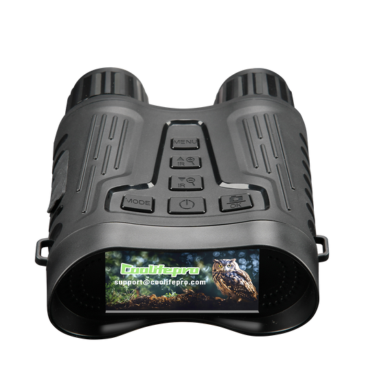 Coolife NV2180 Night Vision Goggles for Hunting, 4K 36MP UHD Night Vision Scopes, Binoculars 8x digital zoom