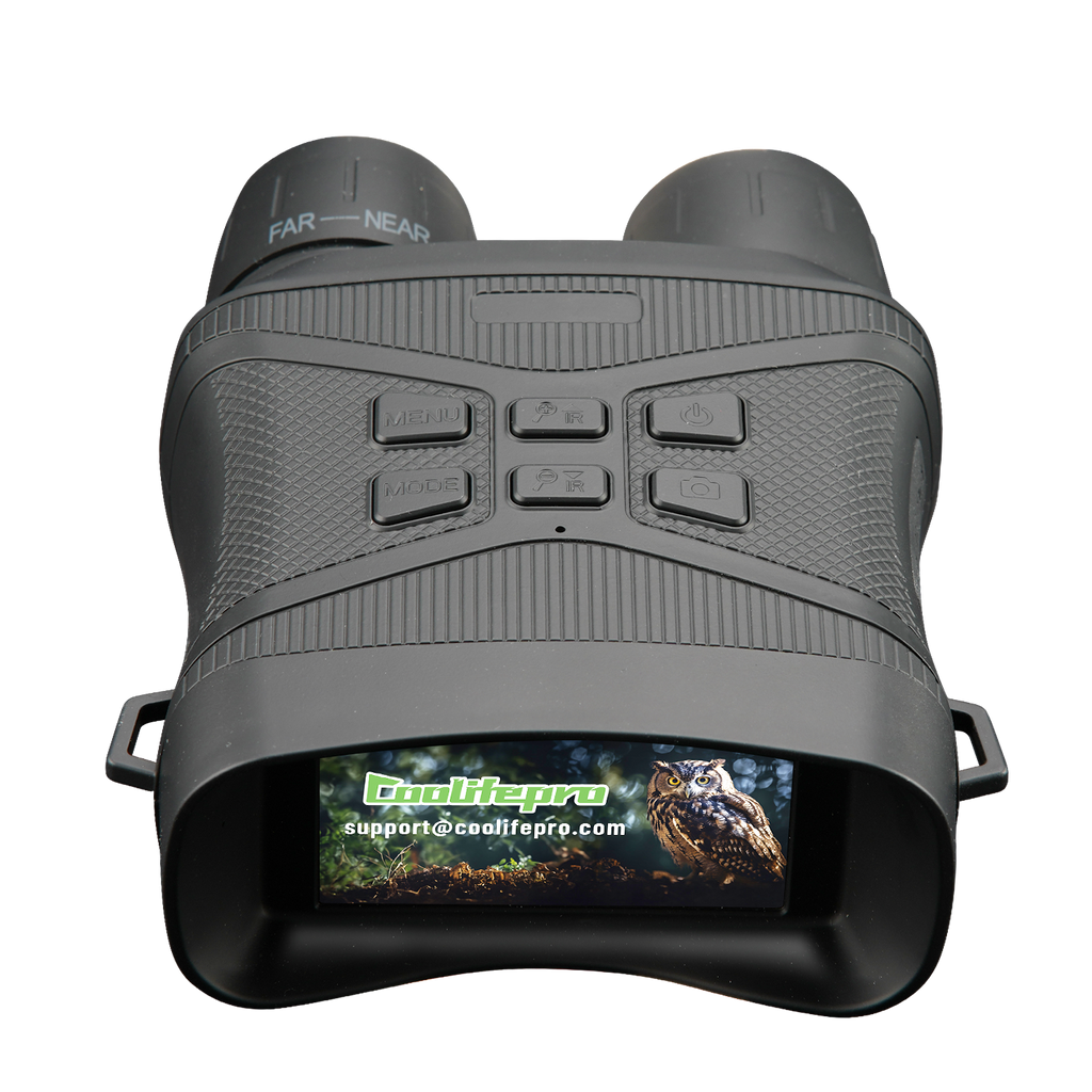 Coolife 3D Z3 Lunettes de vision nocturne 4K 42MP, batterie intégrée 5000 mAh
