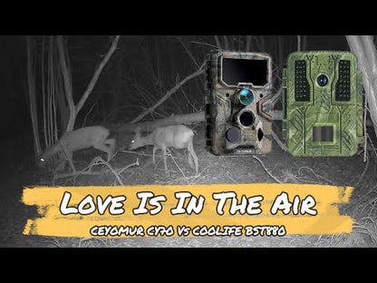 Caméra de suivi Coolife BST880 avec vision nocturne et détection de mouvement pour la faune en plein air